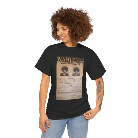 Angela Davis-inspired unisex heavy cotton tee