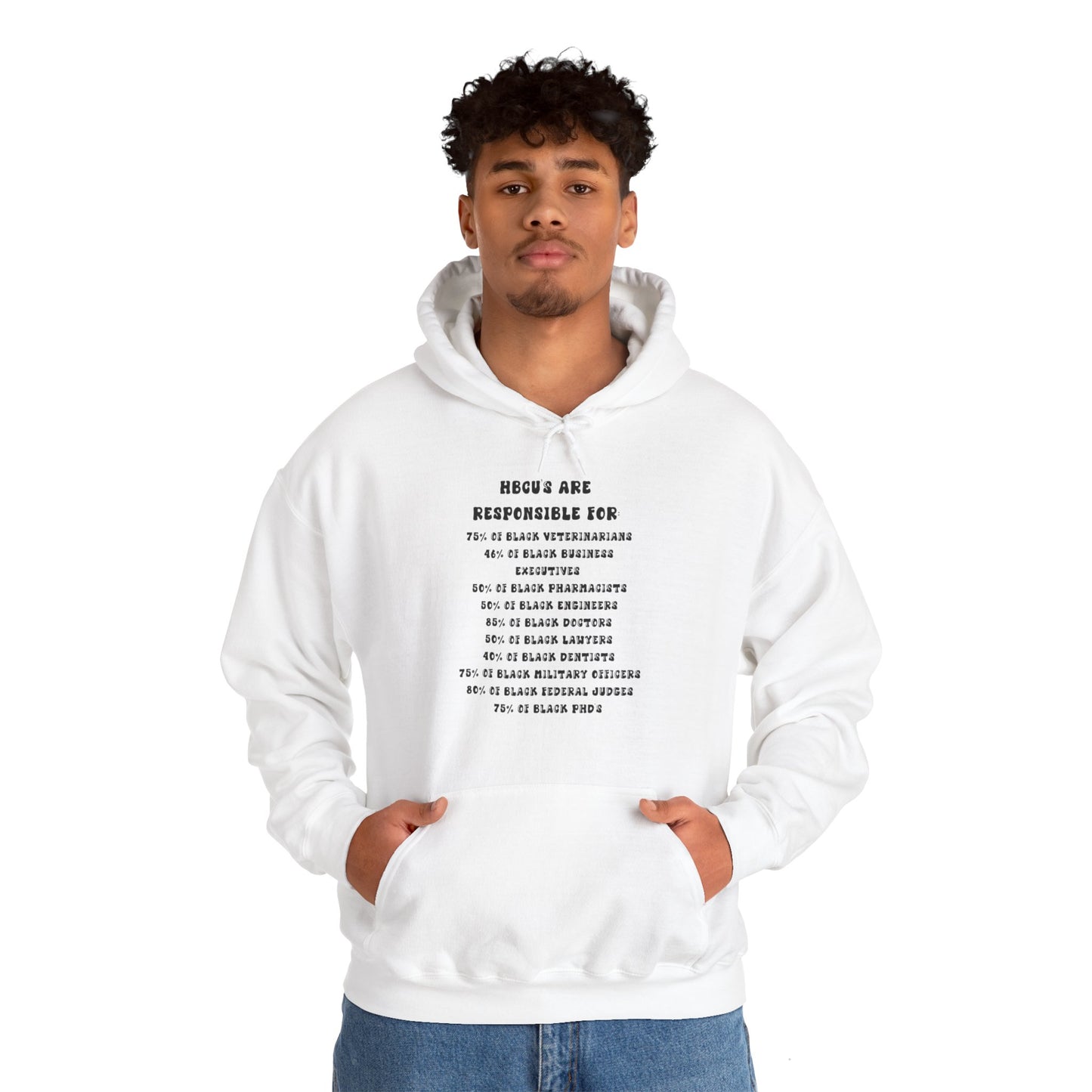 HBCU's responsible Unisex Heavy Blend™ Hooded Sweatshirt