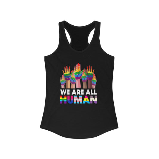 Pride Message Racerback Tank,