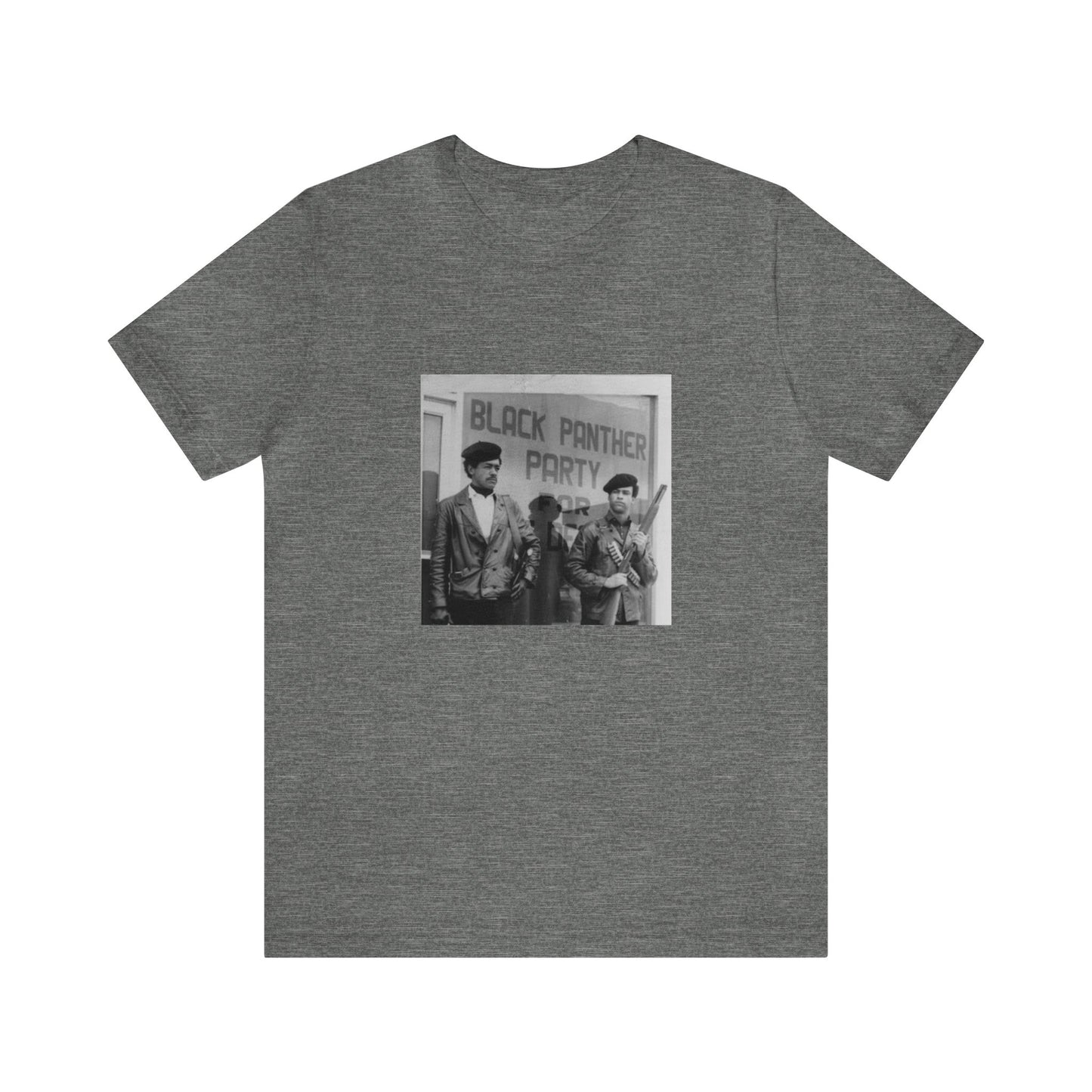 Black Panther Party leaders Unisex Jersey Short Sleeve Tee