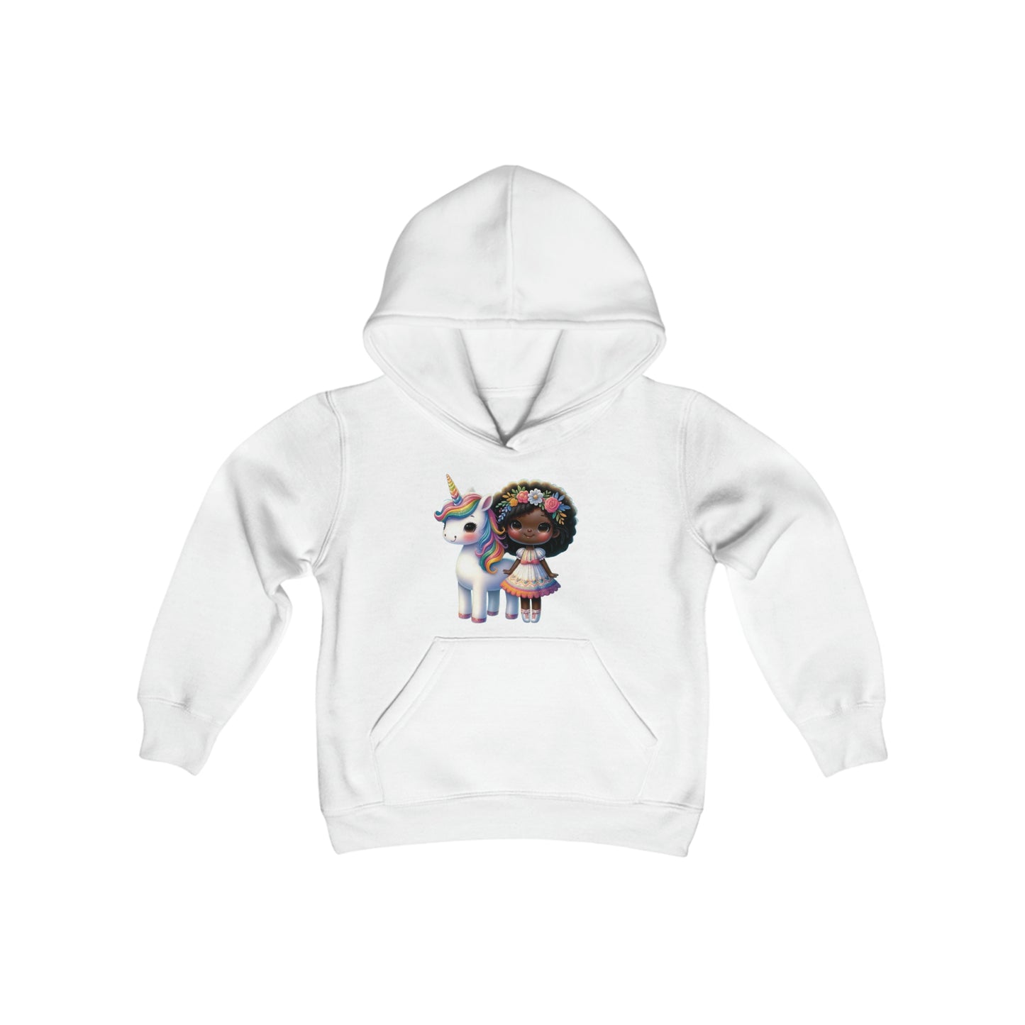 Enchanted Melanin Magic Hooded Sweatshirt