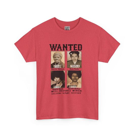 🖤 WANTED: Women Who Made History Graphic Tee