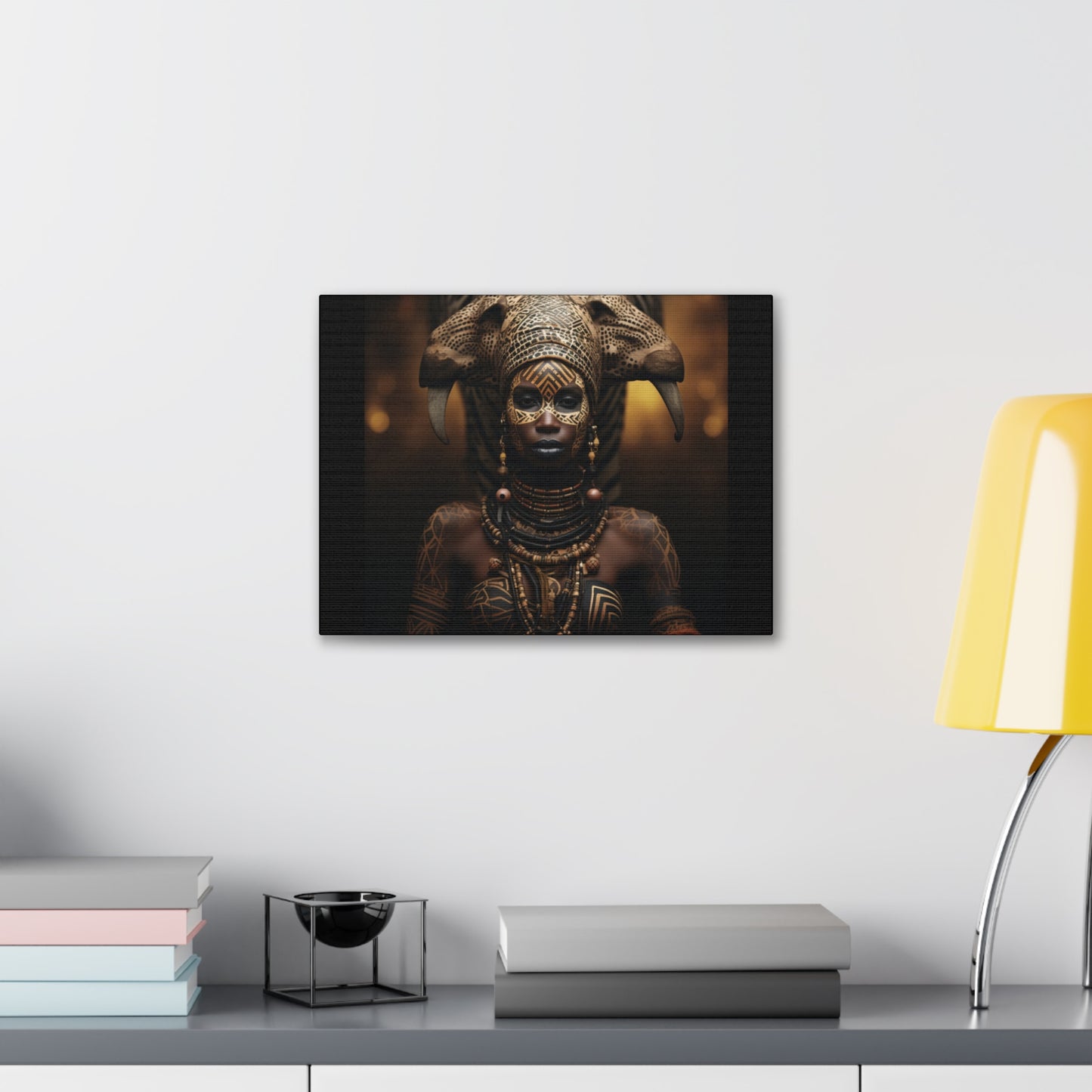 Ancestral Majesty: Echoes of Tradition Gallery Canvas