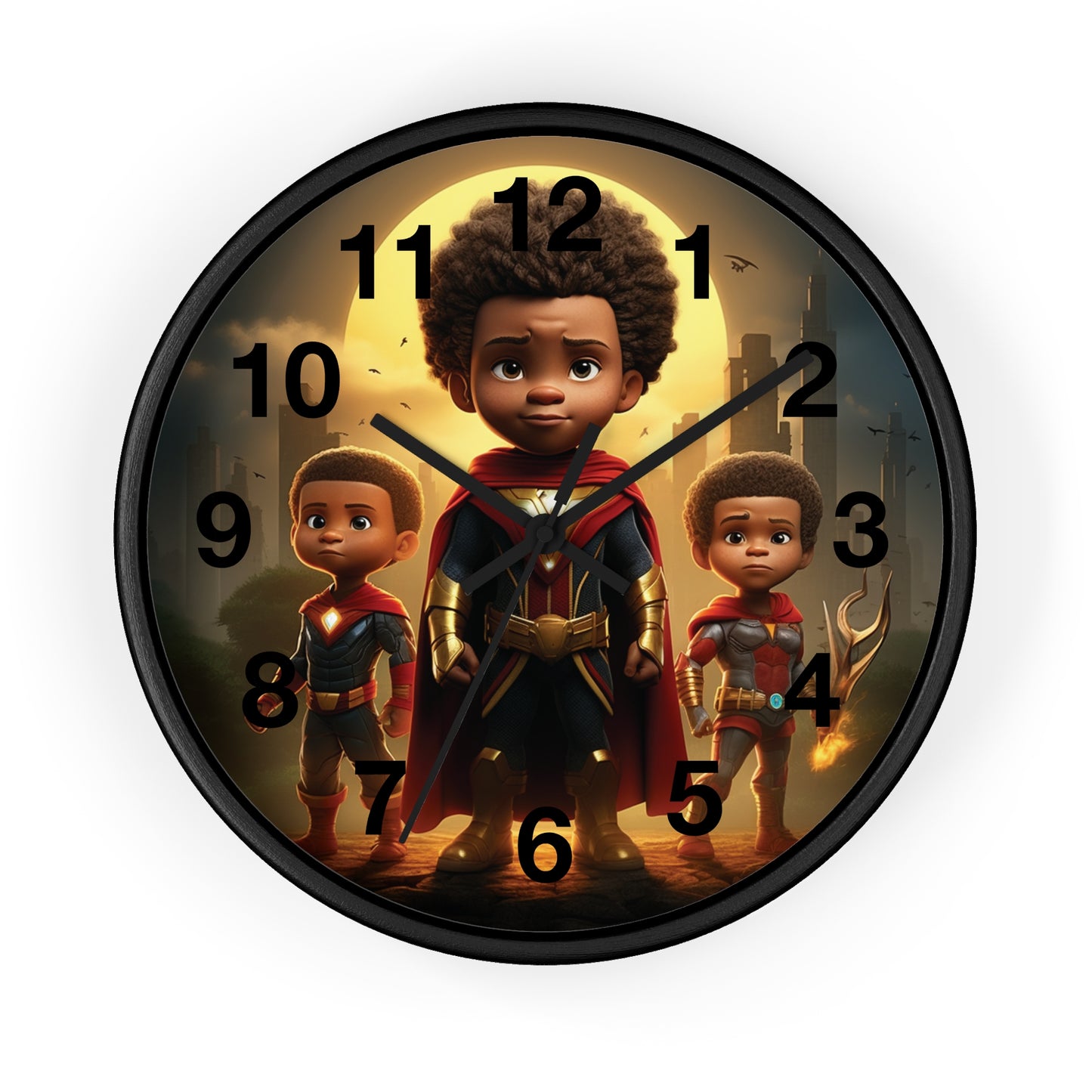 Hero Timekeepers Wall Clock