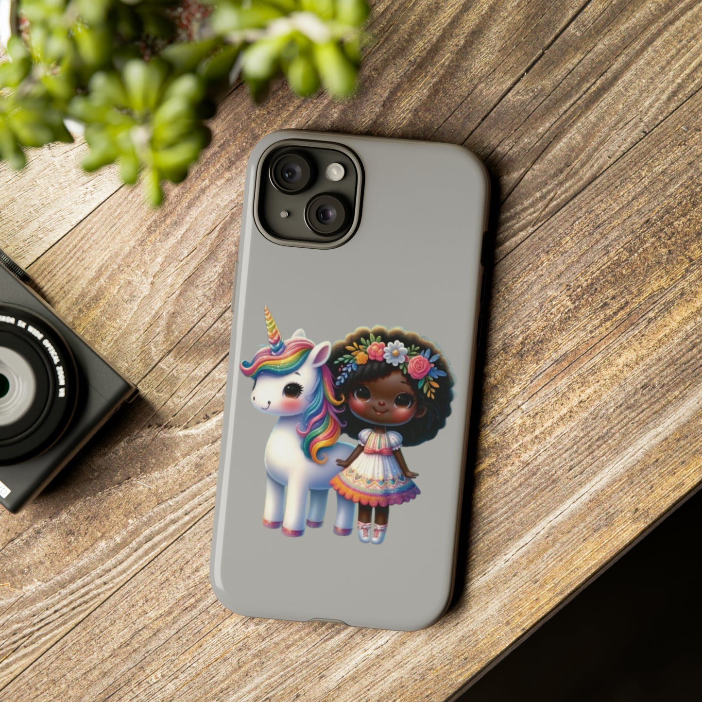 Enchanted Melanin Magic phone cases