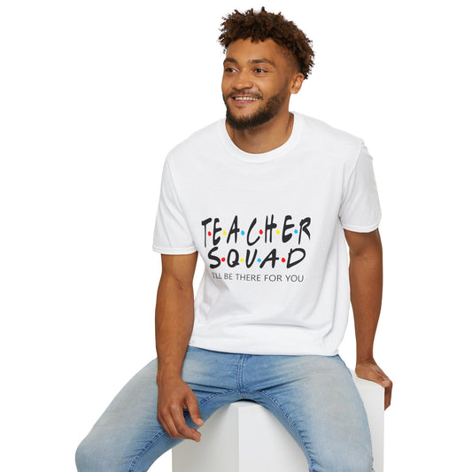 Teacher Squad Unisex Softstyle T-Shirt,
