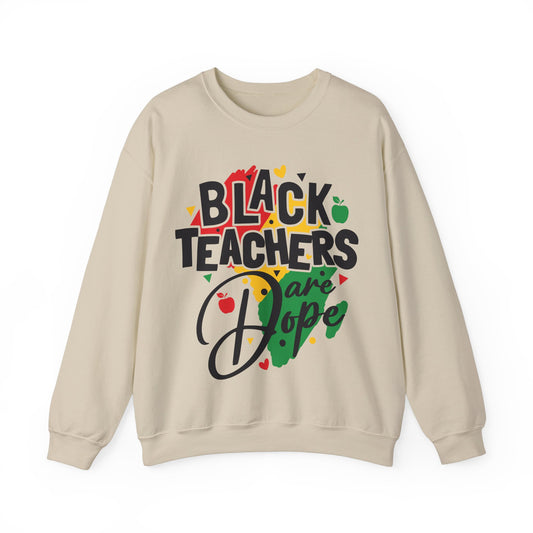 Black teachers are Dope Unisex Heavy Blend™ Crewneck Sweatshirt