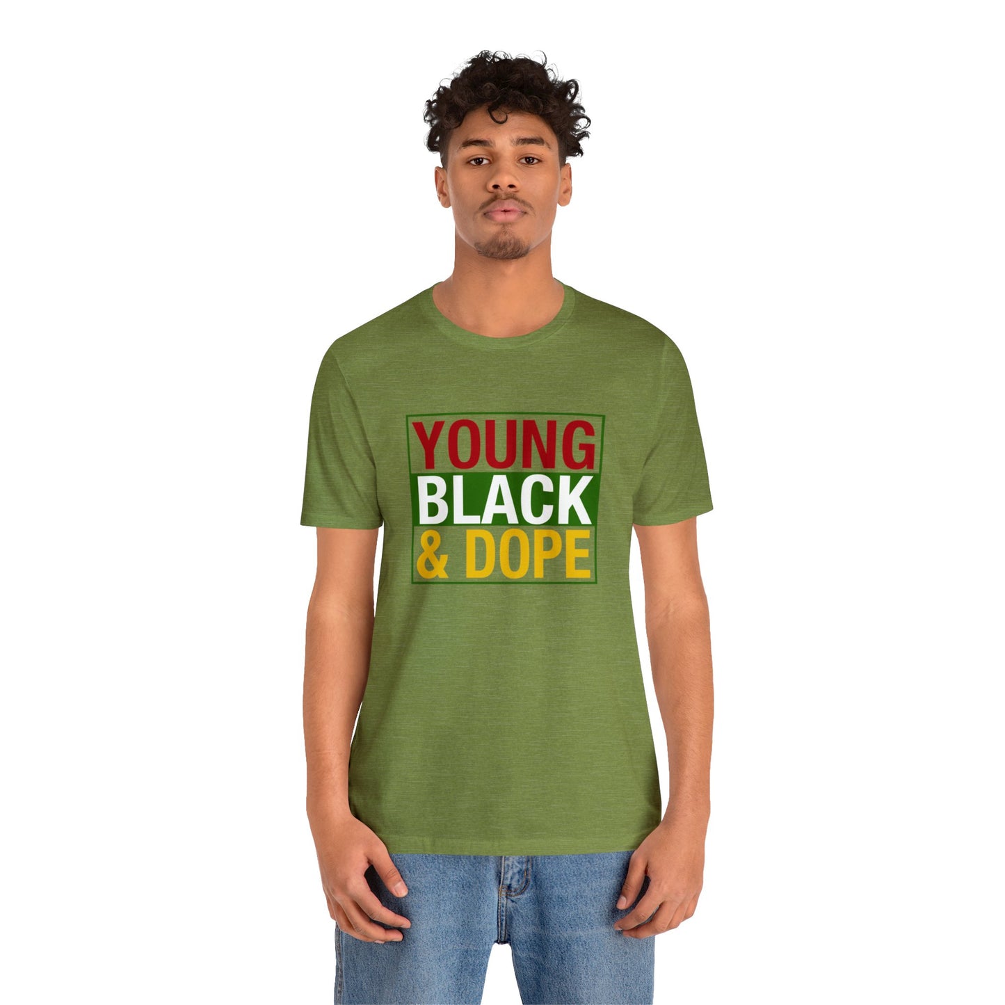 Young Black and Dope Unisex Jersey Short Sleeve Tee