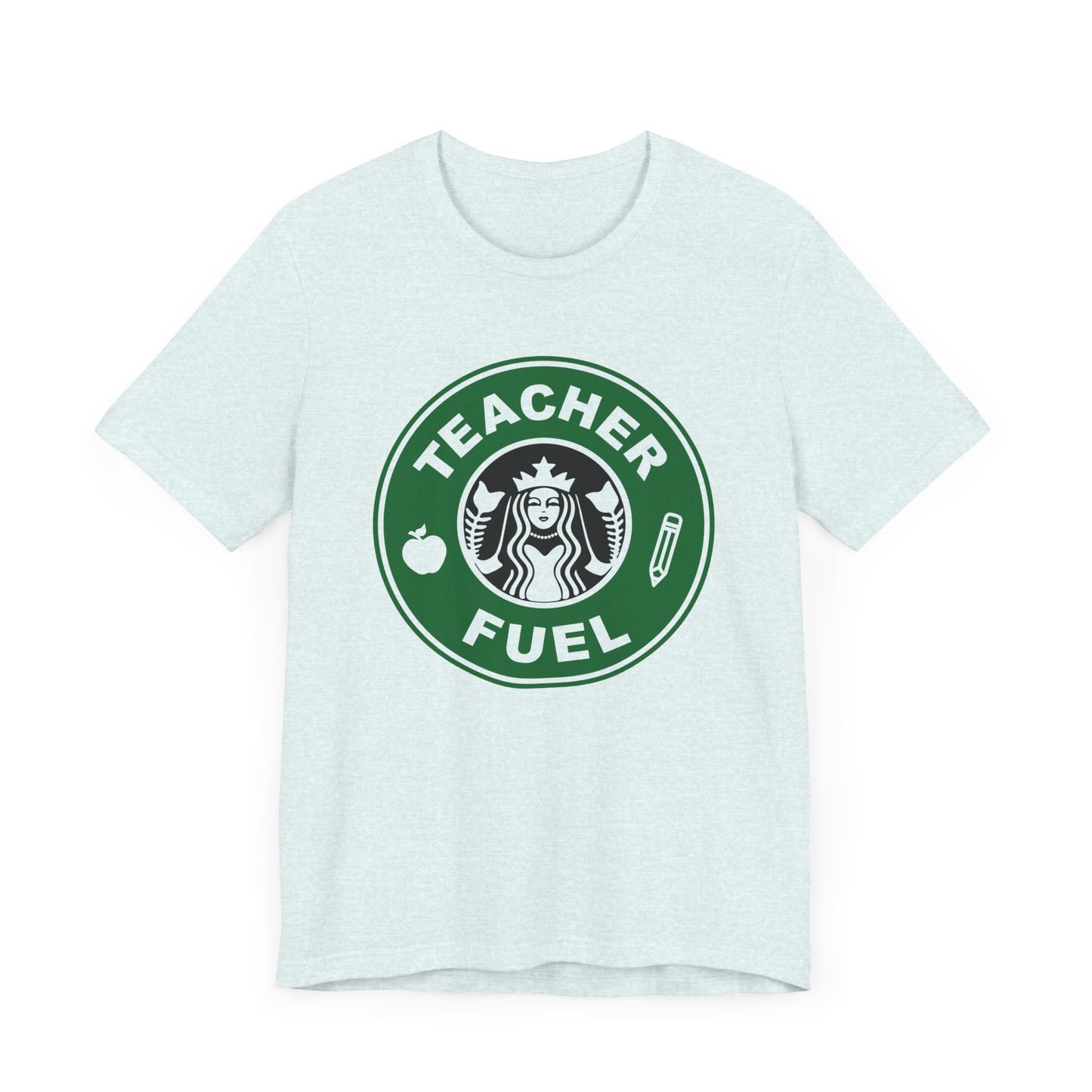 Teacher Fuel in a coffee Logo
