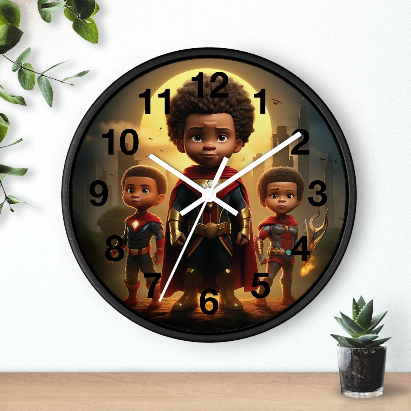 Hero Timekeepers Wall Clock