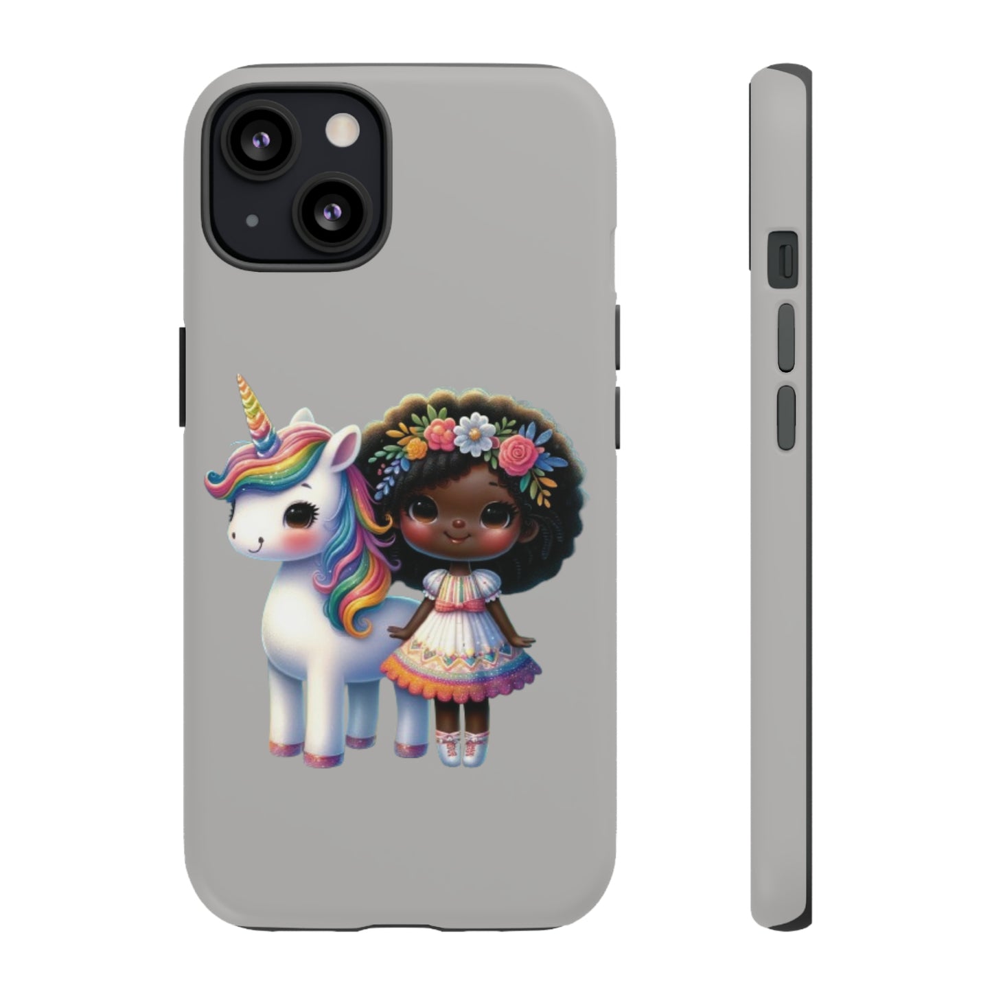 Enchanted Melanin Magic phone cases