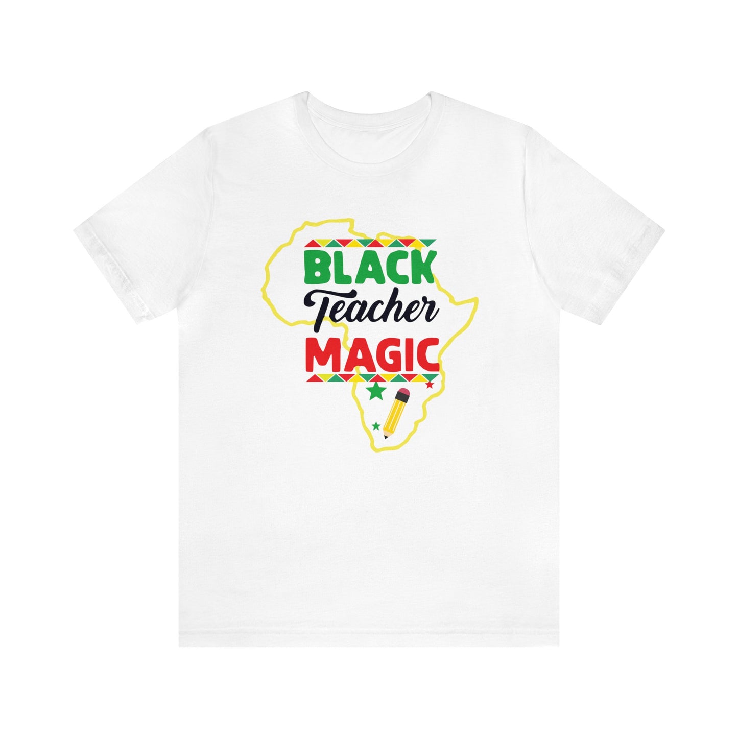 Black Teacher Magic Tee