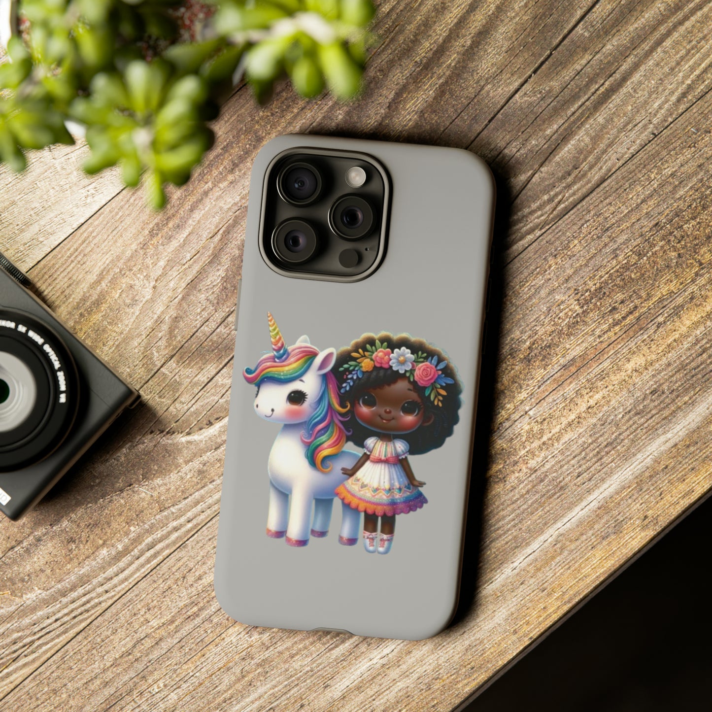 Enchanted Melanin Magic phone cases