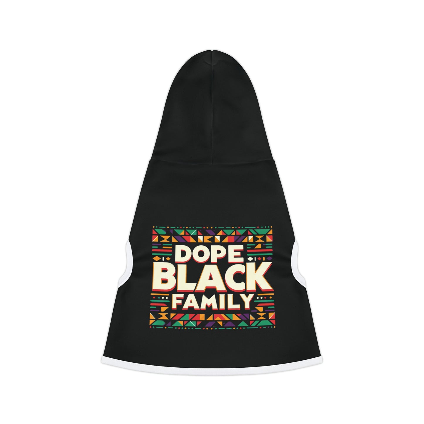 Dope Black Family Pet Hoodie