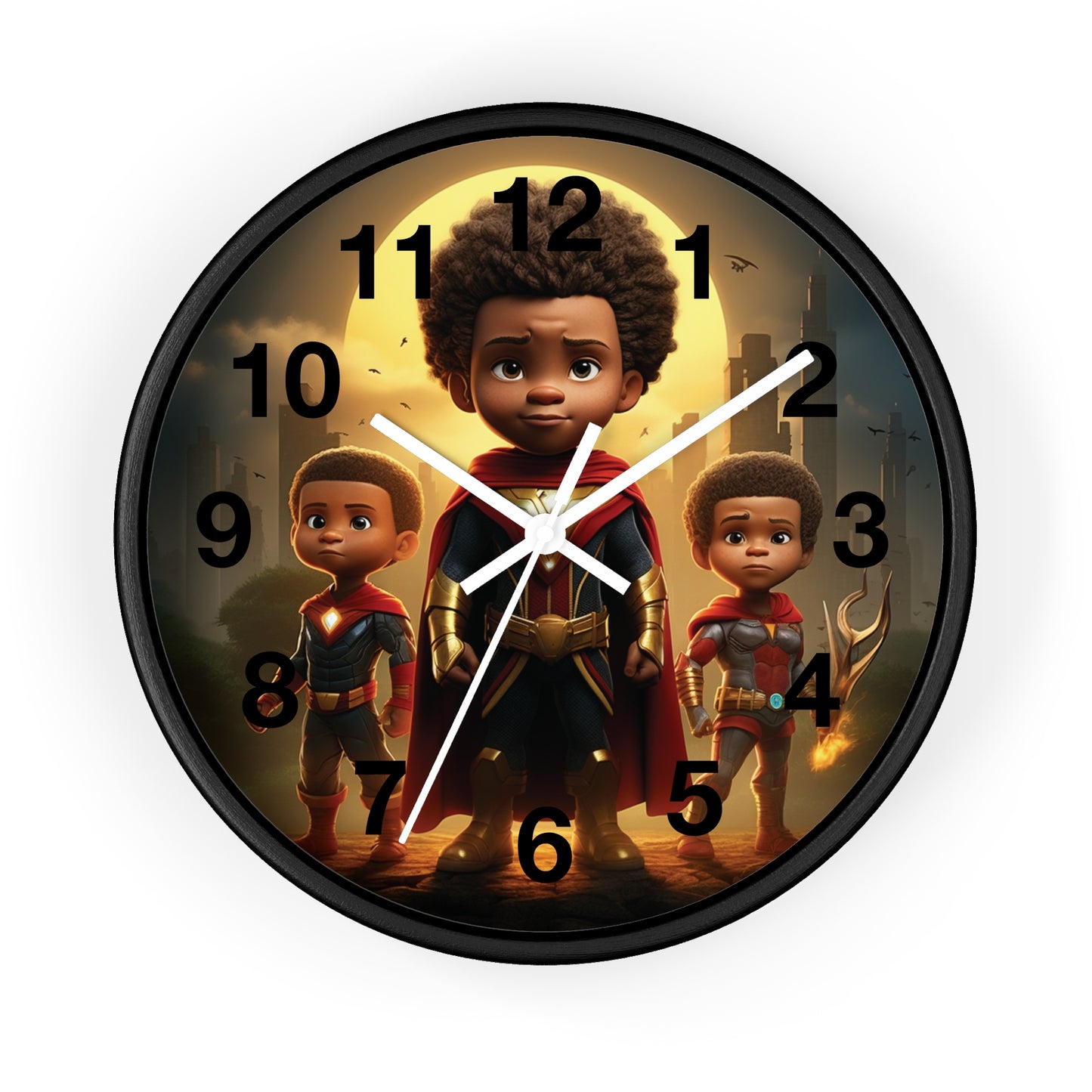 Hero Timekeepers Wall Clock