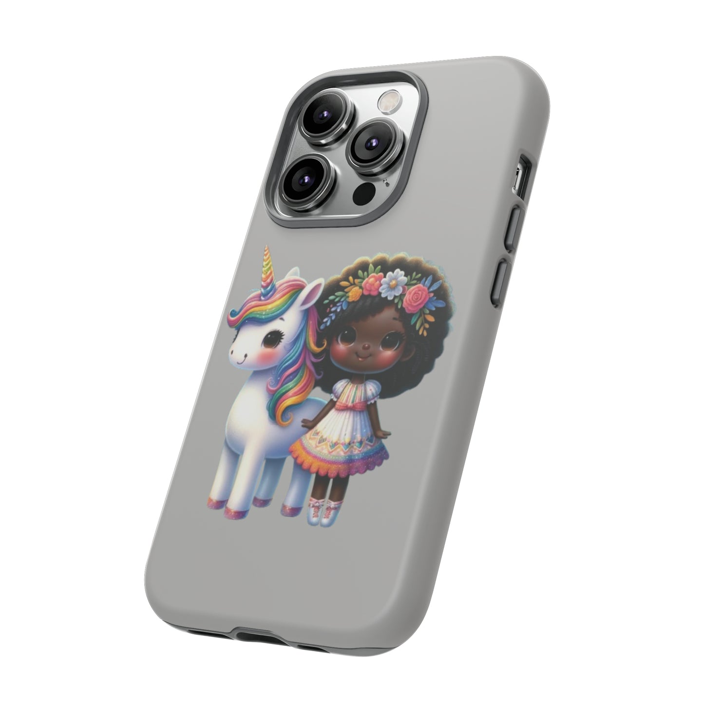 Enchanted Melanin Magic phone cases