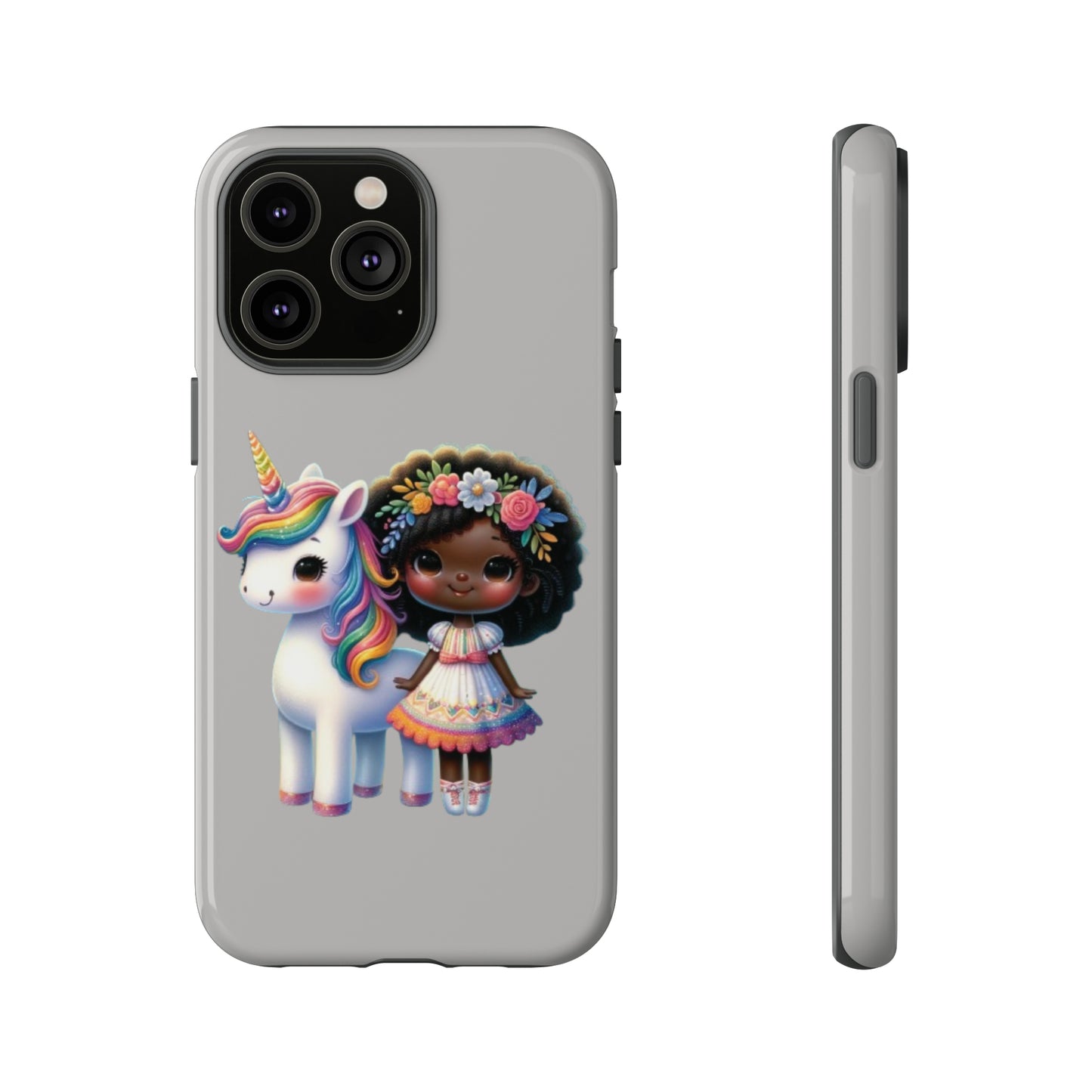 Enchanted Melanin Magic phone cases