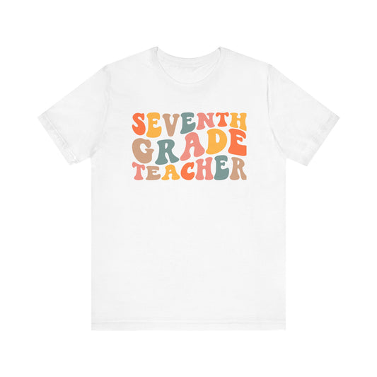 Retro Seventh Grade Tee-colorful