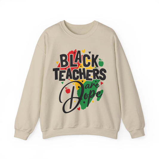 Black teachers are Dope Unisex Heavy Blend™ Crewneck Sweatshirt