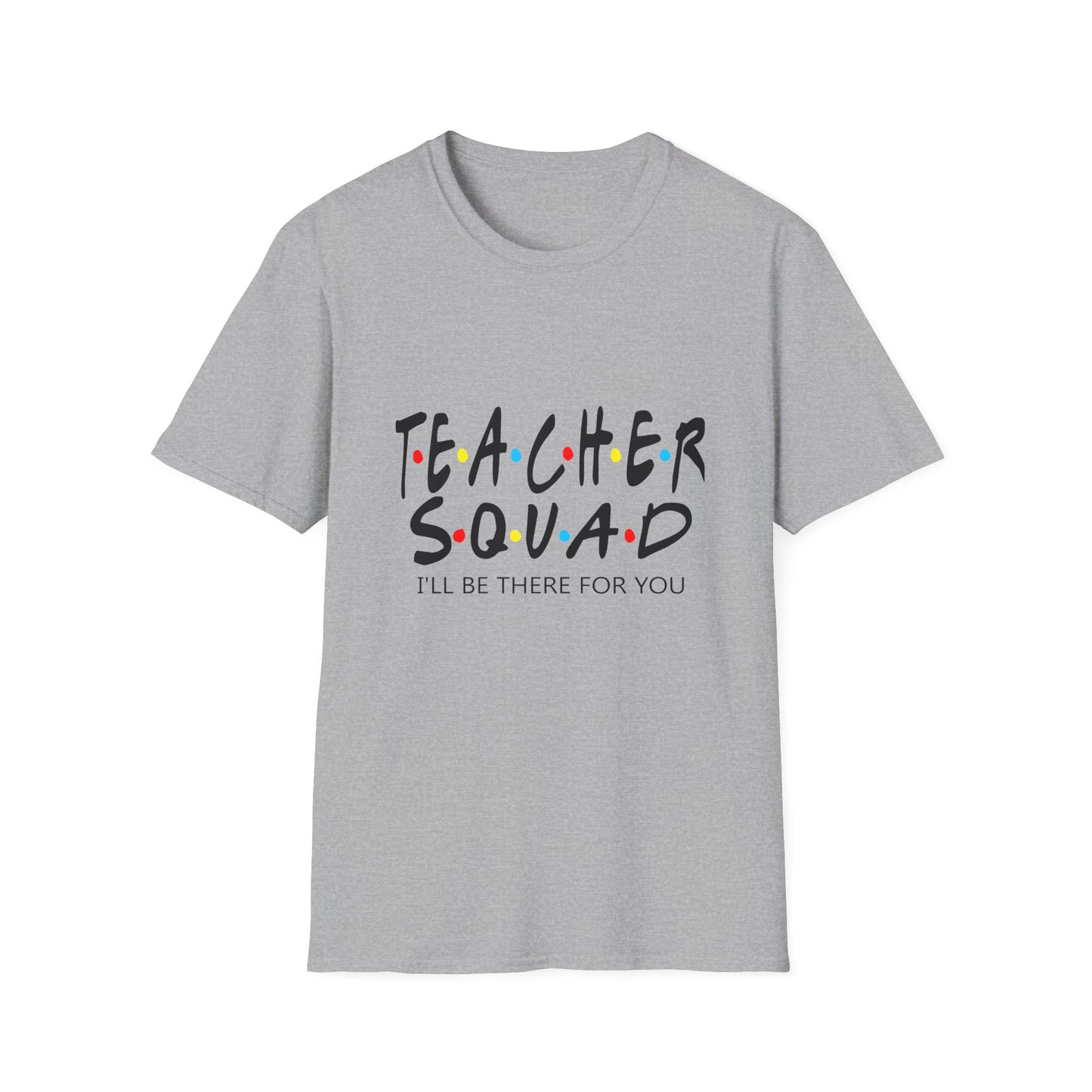 Teacher Squad Unisex Softstyle T-Shirt,