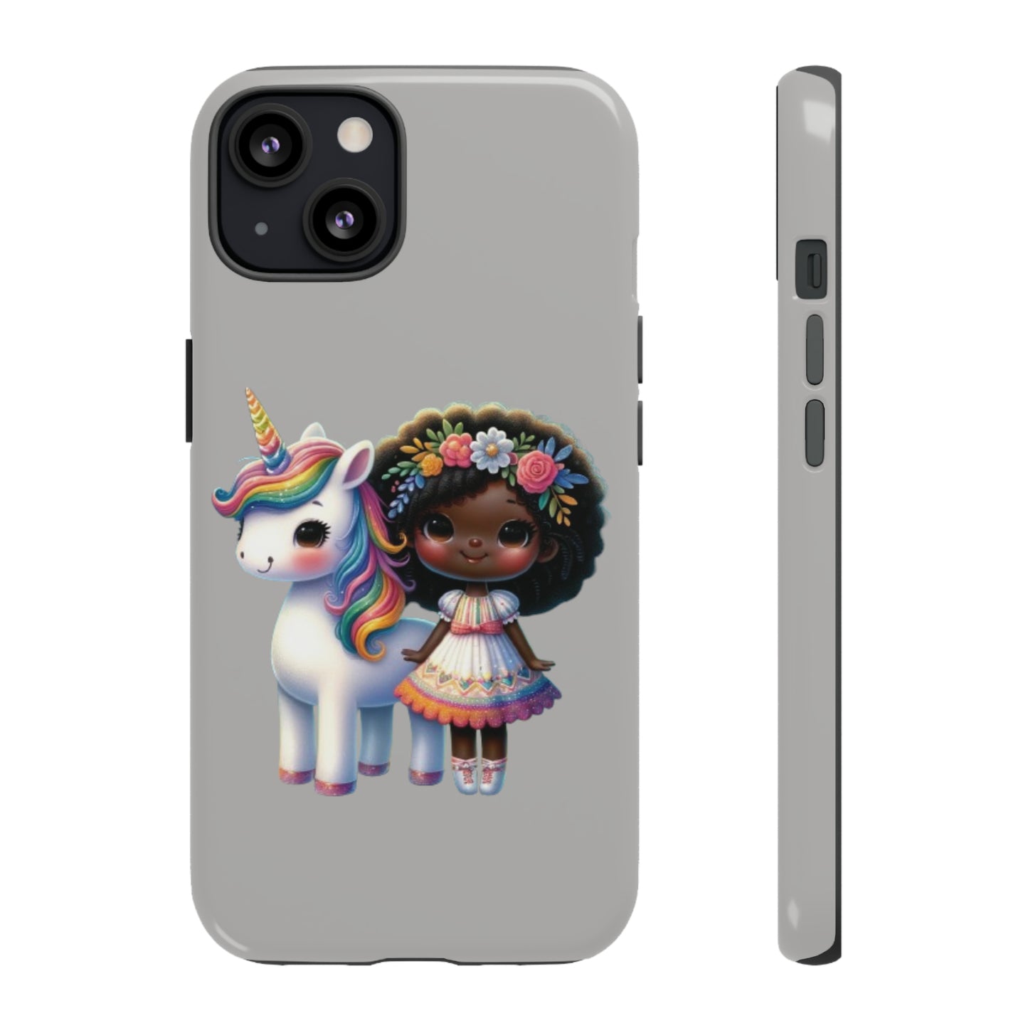 Enchanted Melanin Magic phone cases