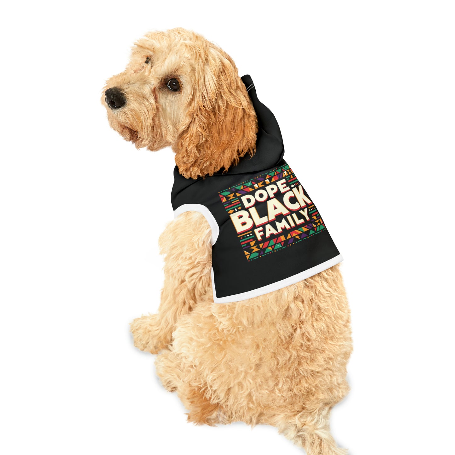 Dope Black Family Pet Hoodie