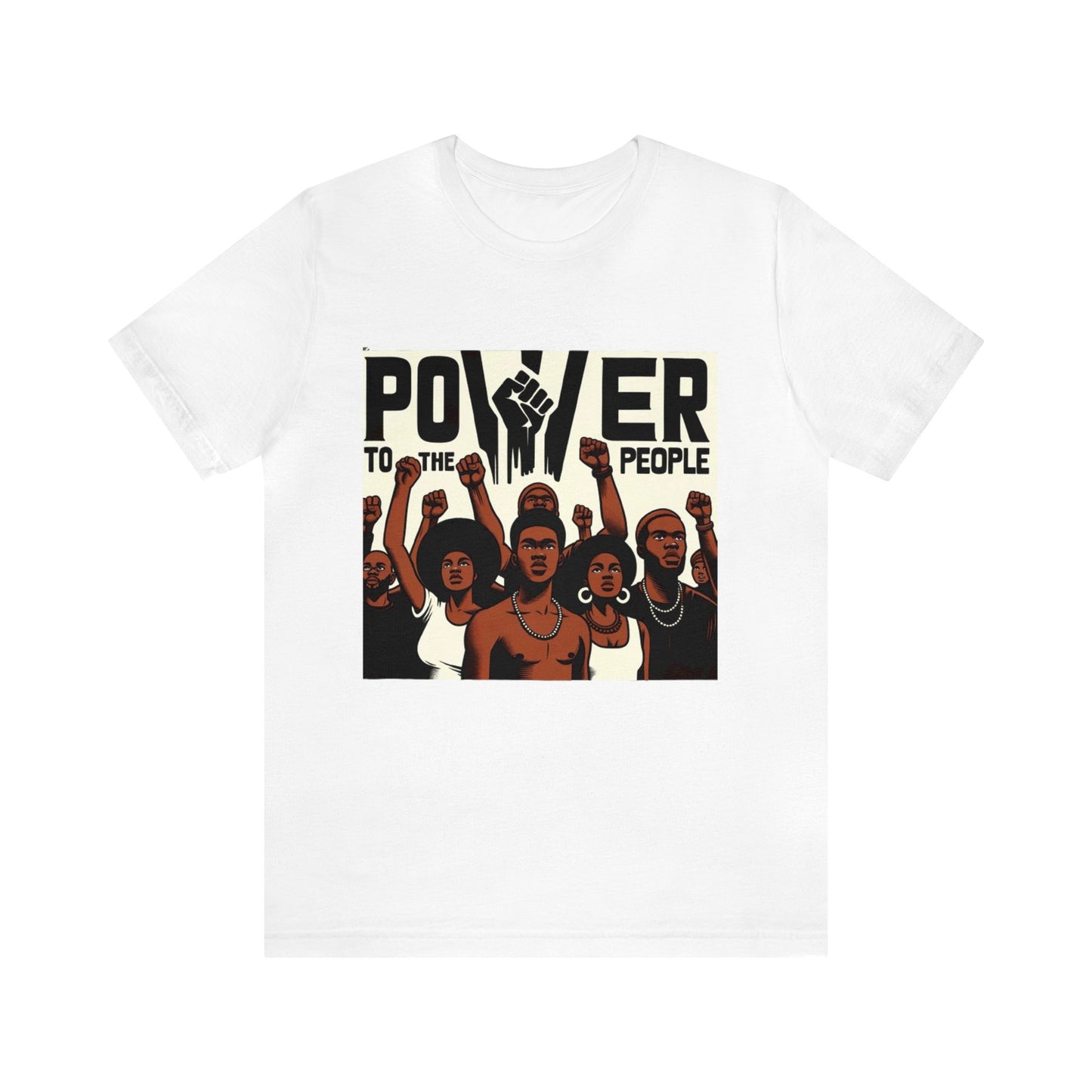 PoWer to the peopleUnisex Jersey Short Sleeve Tee