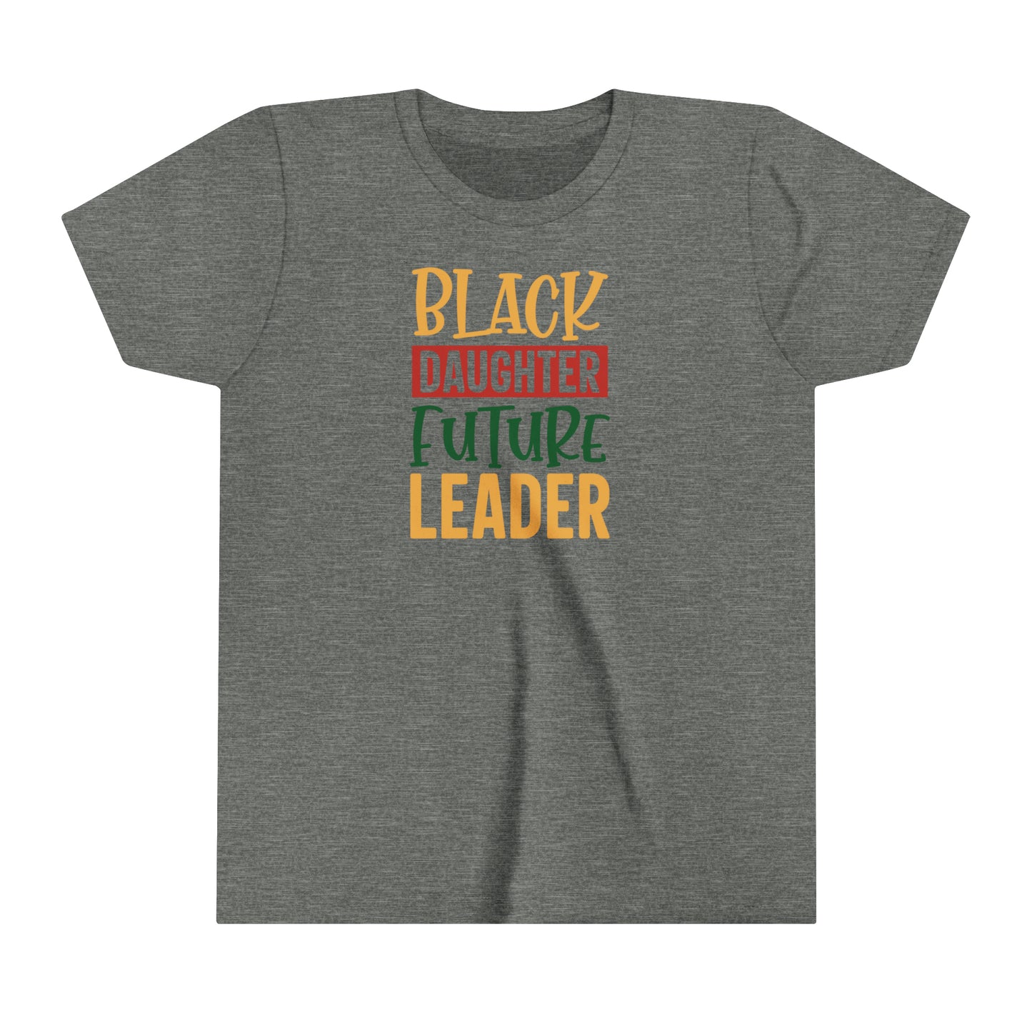 Black Future Leader Youth Short Sleeve Tee