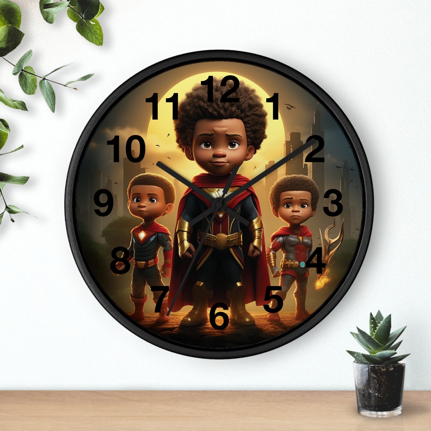 Hero Timekeepers Wall Clock