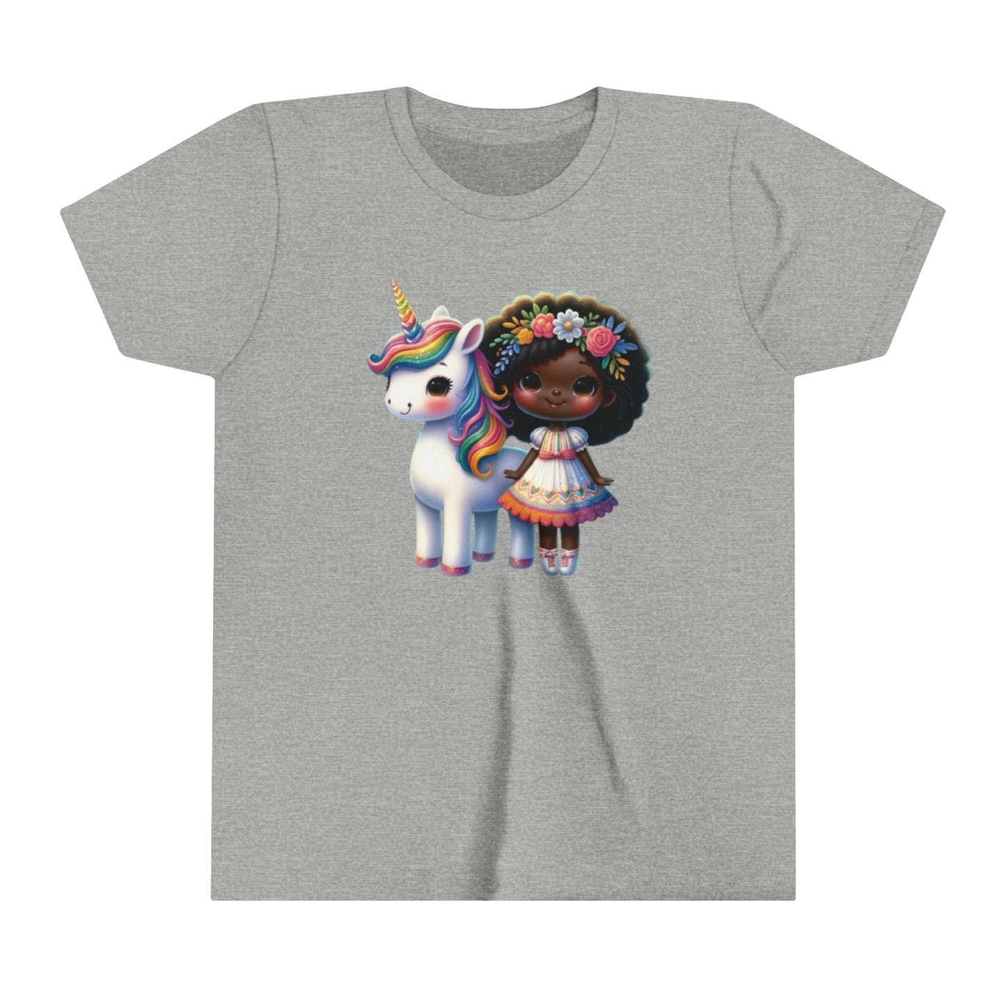 Enchanted Melanin Magic Youth Short Sleeve Tee