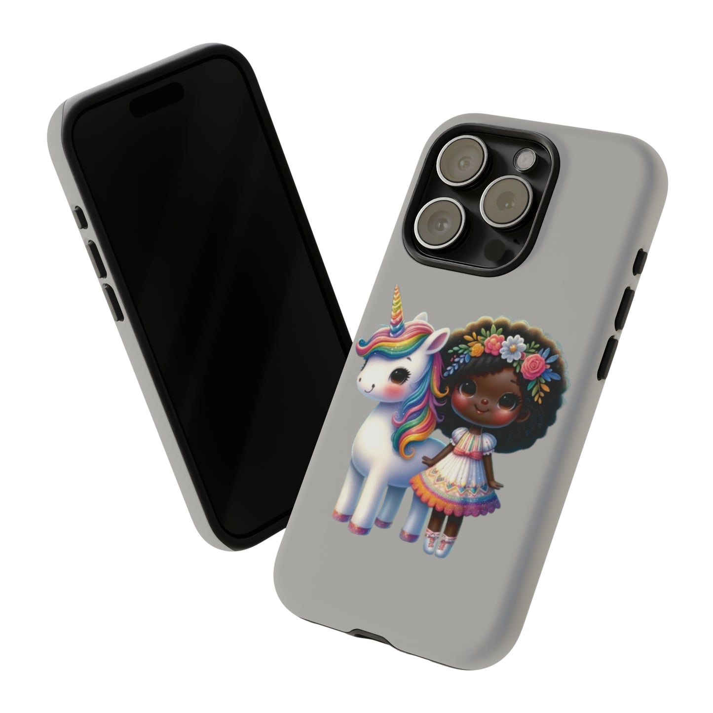 Enchanted Melanin Magic phone cases