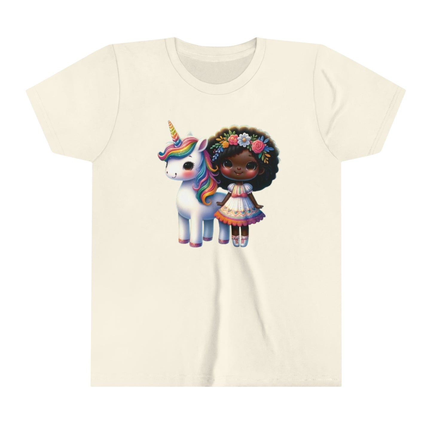 Enchanted Melanin Magic Youth Short Sleeve Tee