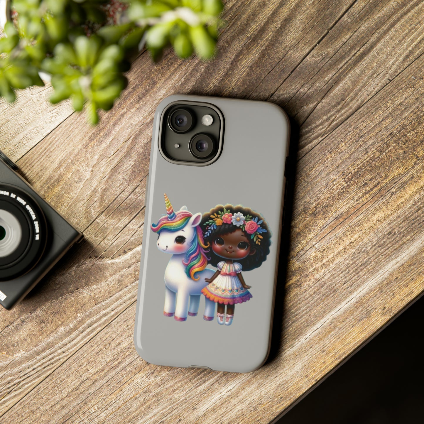 Enchanted Melanin Magic phone cases