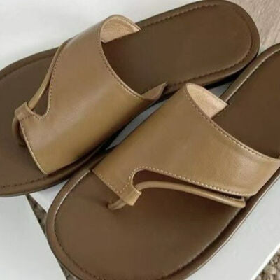 Leather Open Toe Sandals